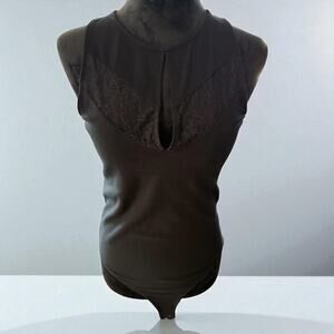 Express Black Women's bodysuit Size Medium